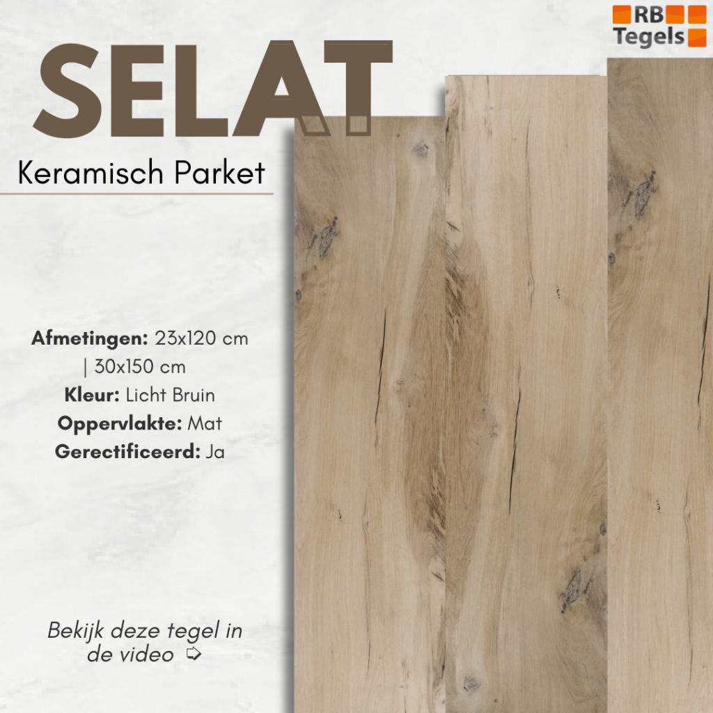 Keramisch parket Selat N40 - bekijk in de video