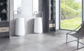 Vloertegel Tivoli Metallook Licht Grijs CC22