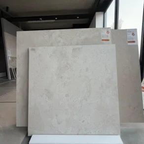 Vloertegel 100x100 cm Terrazzo Blanco Beige R10 G142
