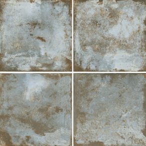 Vloertegel 120x120 Metallook Givet Blauw NAV58 diverse printen