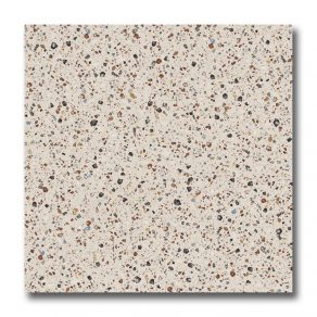 Vloertegel 120x120 cm terrazo-look beige A343