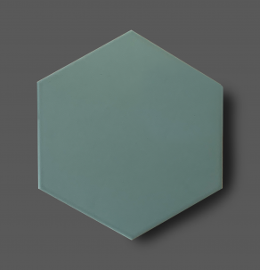 Vloertegel 15x17 cm Cifre Hexagon Timeless Jade