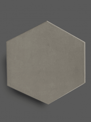 Vloertegel 23×26 cm Hexagon Grijs A304 is geschikt op de vloer en wand