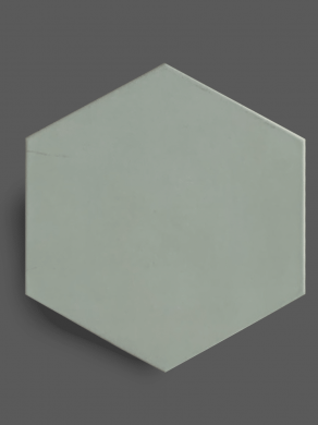 Vloertegel 23×26 cm Hexagon Groen A302 is geschikt op de vloer en wand
