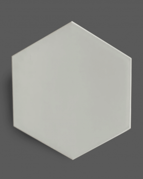 Vloertegel 23×26 cm Hexagon Wit A308 is mooi op de geschikt en wand