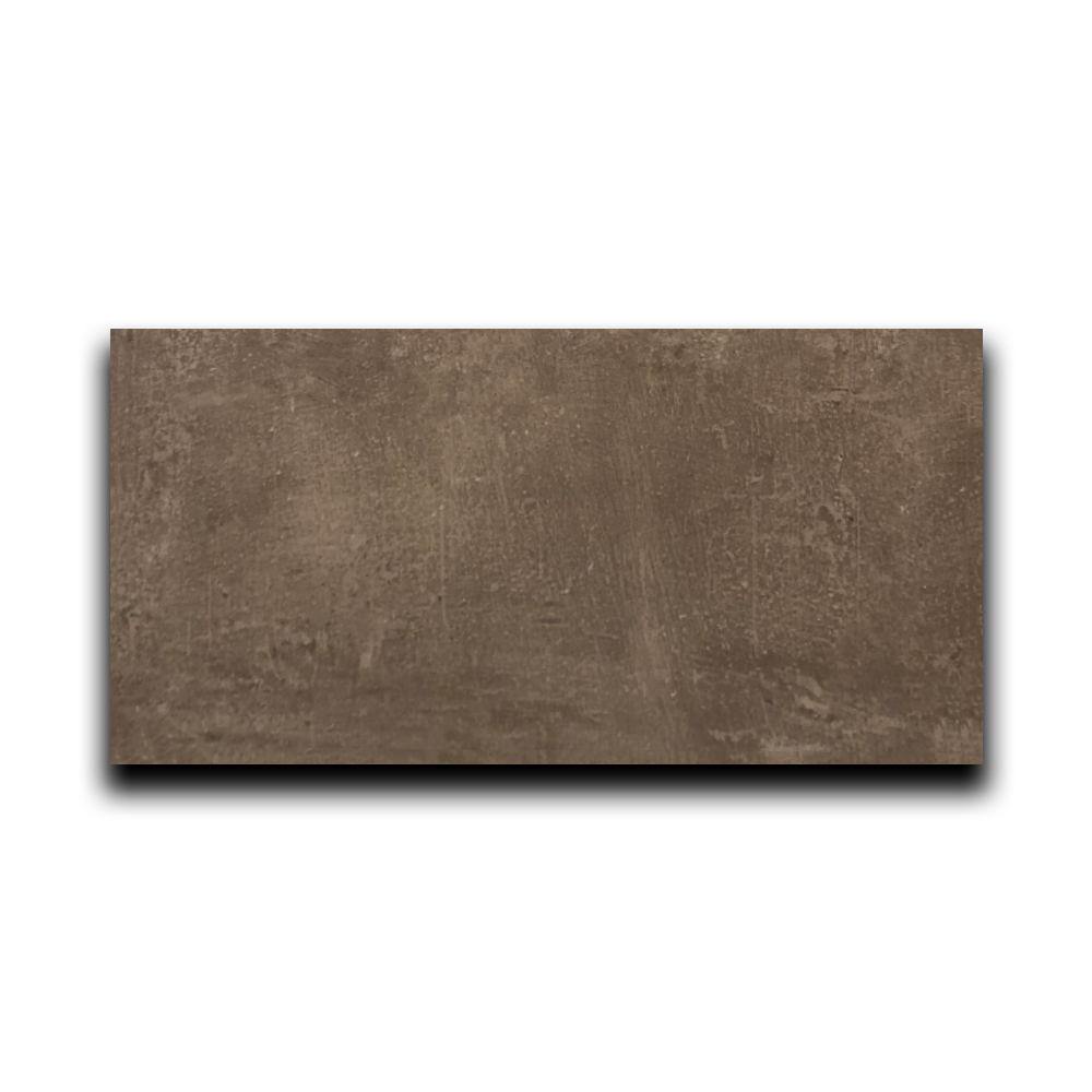 Vloertegel 30x60 cm Betonlook Sondrio Bruin PS19