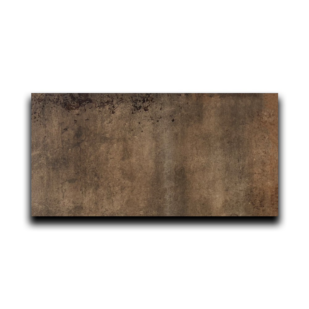 Vloertegel 30x60 cm Metallook Imola Bruin PS22