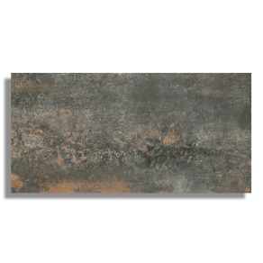 Vloertegel 60x120 Metallook Oxideer Antraciet NAV55-1