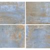 Vloertegel 60x120 Metallook Oxideer Blauw NAV53 diverse printen