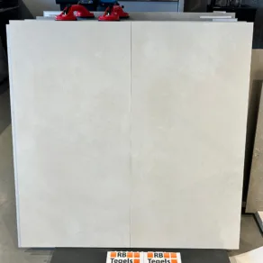 Vloertegel 60x120 cm Betonlook Parijs Zandbeige NR18 is zeer geschikt voor vloerverwarming