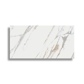 Vloertegel 60x120 cm Marmerlook Bahrein Goud R108. Ook leverbaar in diverse maten