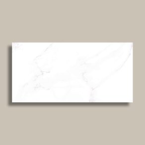 Vloertegel 60x120 cm Marmerlook Carrara Rome wit grijs R129