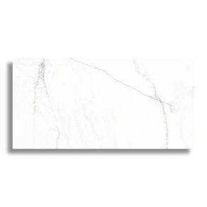 Vloertegel 60x120 cm Marmerlook Ibiza Grijs Wit R141-ook in gepolijst en diverse maten leverbaar