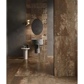 Vloertegel 60x120 cm Metallook Sassuolo Brons M27_inspiratie foto