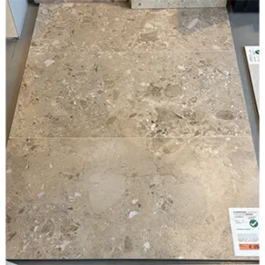 Vloertegel 60x120 cm Terrazzo Ora beige R10 NAV63 is geschikt als vloer en wandtegels