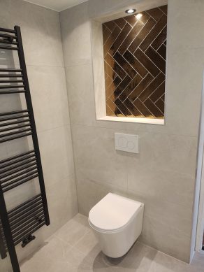 Vloertegel 60x120 cm marmerlook Toledo Creme R33_als badkamertegels