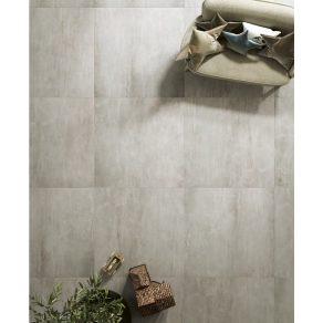 Vloertegel 60x120 cm natuursteenlook Flori licht grijs M4_inspiratie foto