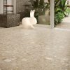Vloertegel 60x120 cm terrazzolook Amelia Beige CC38 - inspiratie
