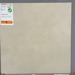 Vloertegel 60x60 cm Betonlook Habit ivoor beige R105