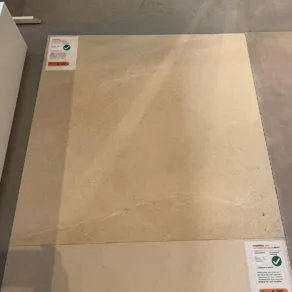 Vloertegel 60x60 cm Natuursteenlook Flintstones Beige G45-2