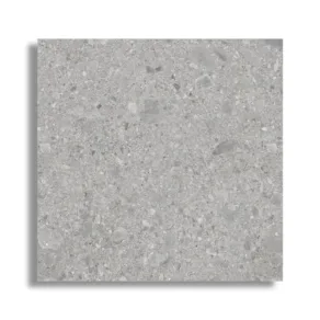 Vloertegel 60x60 cm Natuursteenlook Terrazzo Bellagio Grijs R147-in diverse maten en kleuren leverbaar