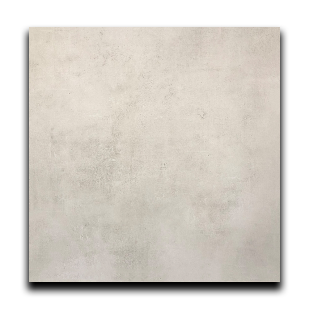 Vloertegel 60x60 cm betonlook Selva wit RBT140