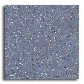 Vloertegel Terrazzo Architect blauw R96