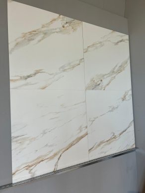 Vloertegel 60x60 cm marmerlook Zanzibar Goud wit NR78_ook leverbaar in 60x120 cm maat