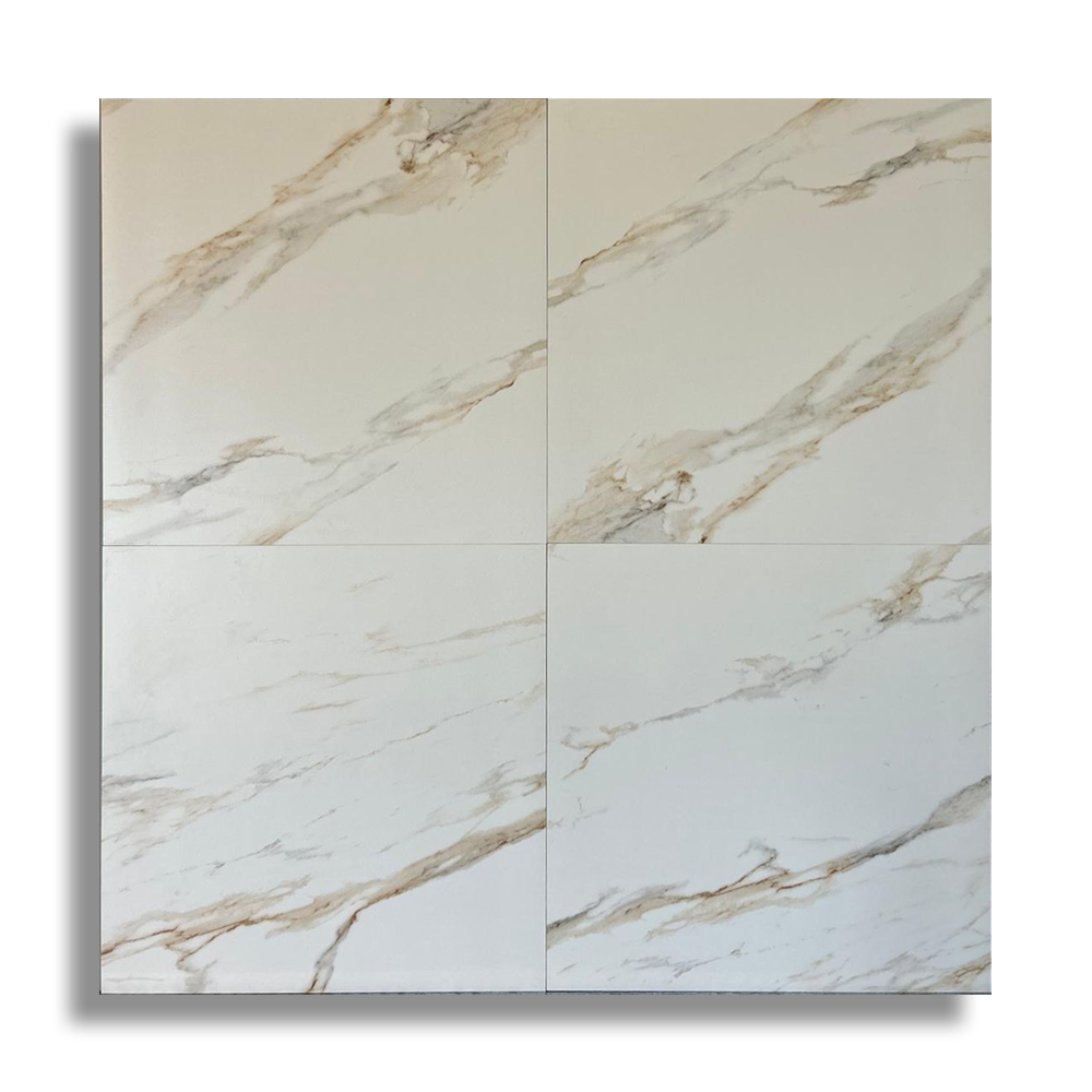 Vloertegel 60x60 cm marmerlook Zanzibar Goud wit NR78_ook leverbaar in andere maat