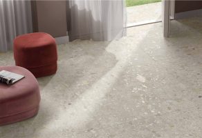 Vloertegel 60x60 cm terrazzolook Amelia Ivory CC34 - inspiratie