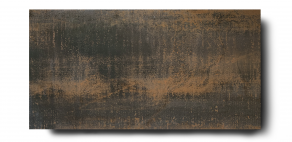 Vloertegel 60×120 cm Metaal Bruin Roest C101 is ook leverbaar in 30x60 cm, 60x60 cm en 120x260 cm. Deze metaallook tegel is een echte eyecatcher voor iedere ruimte. Gebruik de tegel op de vloer en wand.