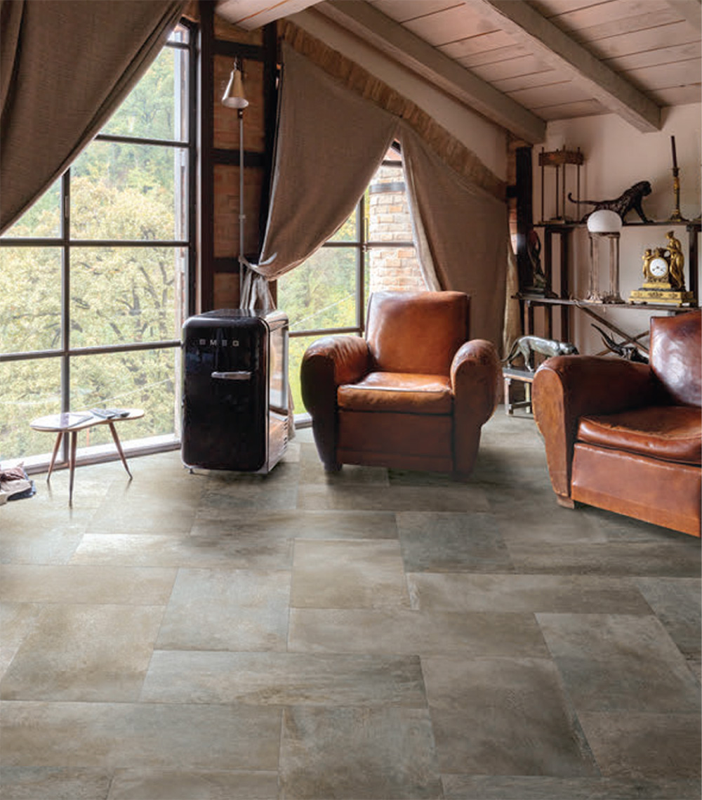 Vloertegel Tivoli Metallook Taupe Bruin Grijs CC23