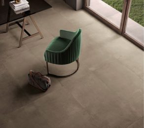 Vloertegel 60×120 cm betonlook Garda bruin CC31 - inspiratie