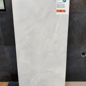 Alternative view of Vloertegel 60×120 cm marmerlook Dubai Licht Grijs R76