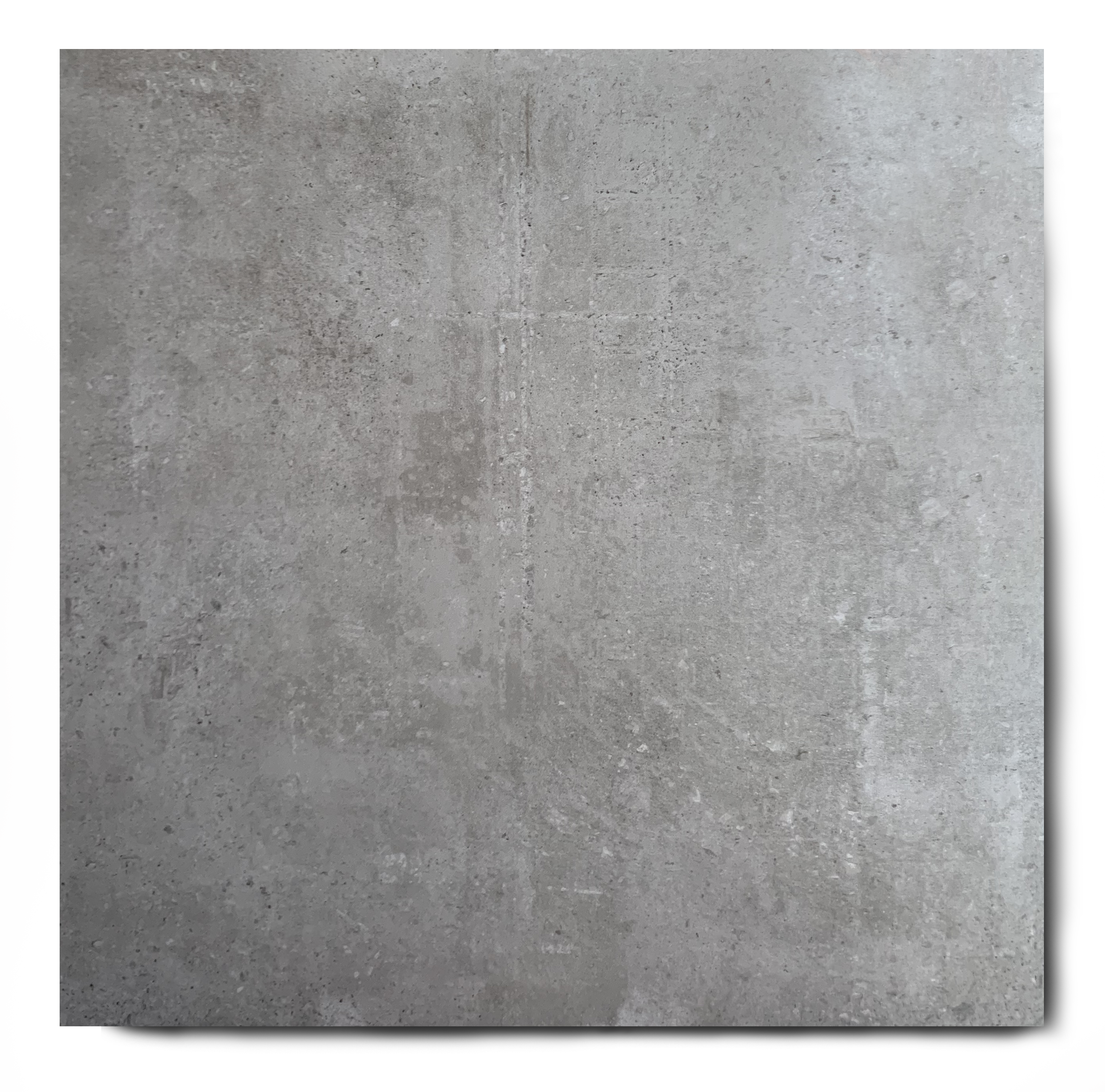 Vloertegel 60x60 cm betonlook Moss Grijs H91 Vloertegel 60×60 cm betonlook Moss Grijs H91 Is ook leverbaar in 29,6x59,4 cm en 90x90 cm. Gebruik de tegels op de vloer of wand en in combinatie met vloerverwarming.