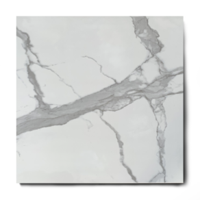 Vloertegel 75x75 cm statuario marmerlook mat wit C20
