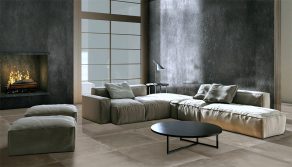 Vloertegel 80x80 cm Betonlook Rary Bruin DC21