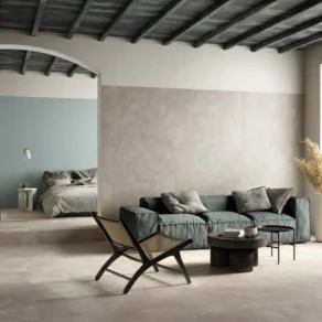 Vloertegel 60x60 cm betonlook grijs Kane RBT129