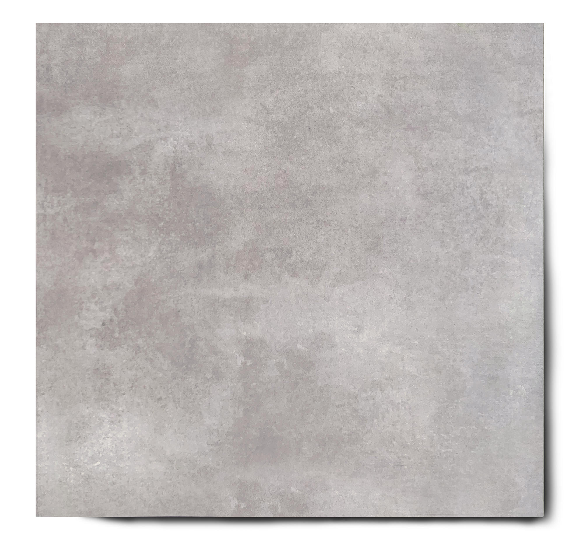 Vloertegel 90x90 cm betonlook Fairy grijs H97 Vloertegel 90×90 cm betonlook Fairy Grijs H97 is ook leverbaar in 29,6x59,4 cm en 60x60 cm.
