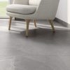 Vloertegel 90×90 cm marmerlook Soria creme R58 - sfeerfoto
