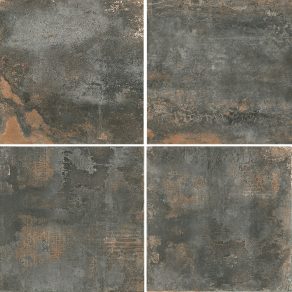 Vloertegel Metallook Oxideer Antraciet NAV55 diverse printen