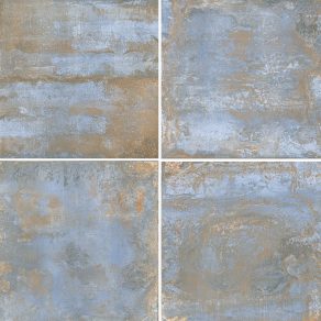 Vloertegel Metallook Oxideer Blauw NAV53 diverse printen