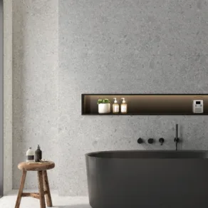 Vloertegel Natuursteenlook Terrazzo Bellagio Grijs R147-in diverse maten en kleuren leverbaar_badkamertegels inspiratie