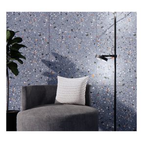 Vloertegel Terrazzo Architect blauw R96 sfeerfoto