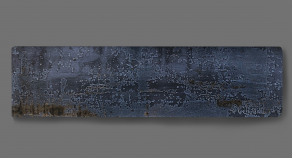 Wandtegel 10×40 cm Roest donker blauw A95 is geschikt voor badkamer, keuken of toilet