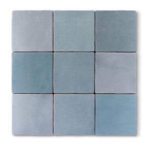 Wandtegel 13x13 cm Arlington MAT blauw RBT97