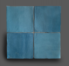 Hoogglans wandtegel 13x13 cm APE Souk Square Blue A133