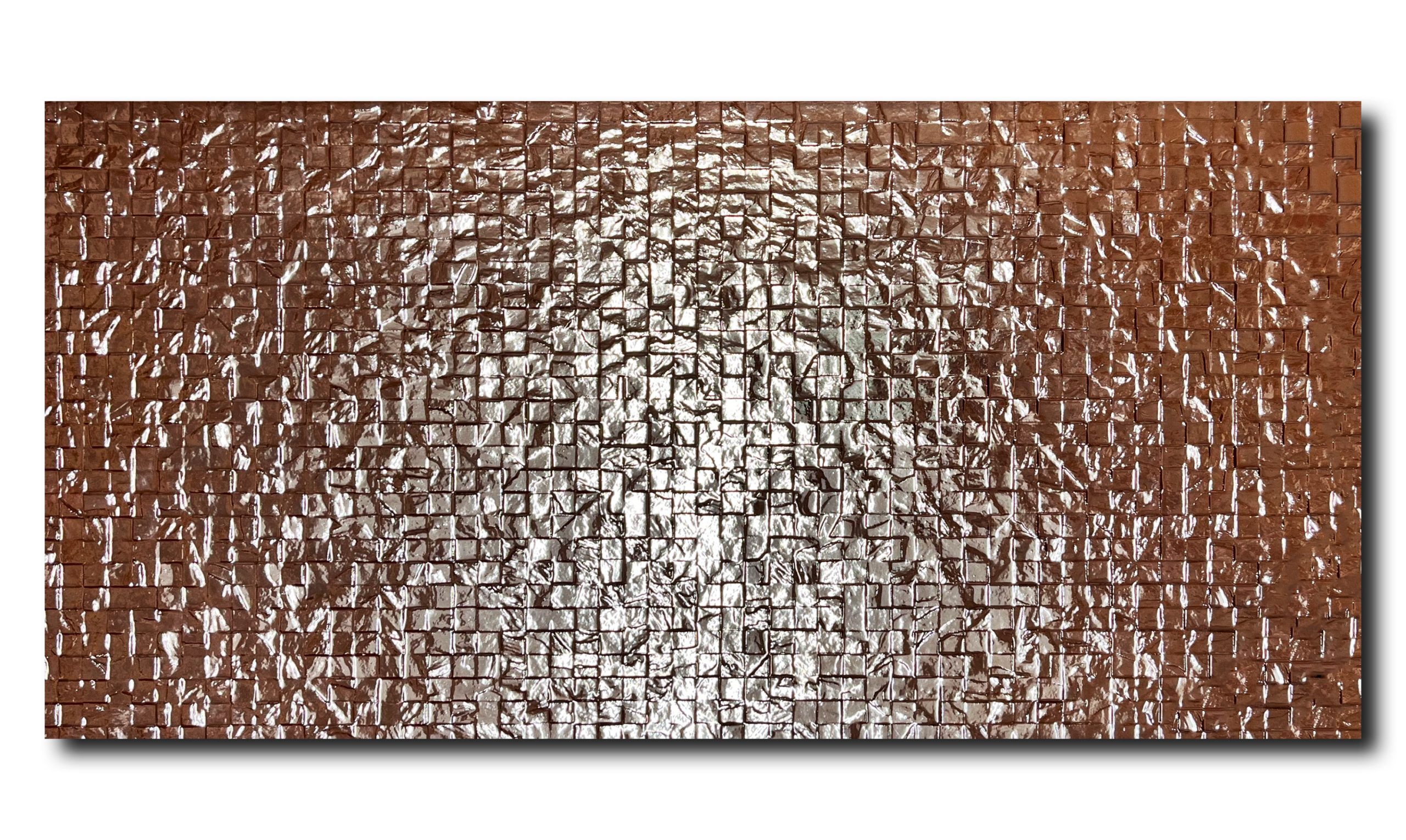 Wandtegel 33×65 cm Shine koper RBT18