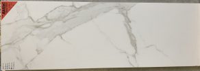 Wandtegel 40x120 cm Statuario Marmerlook Mat Wit C20 voor keuken, badkamer en toilet