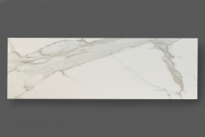 Wandtegel 40×120 cm Statuario Marmerlook Mat Wit C20 Is geschikt voor in de badkamer, keuken of in het toilet.